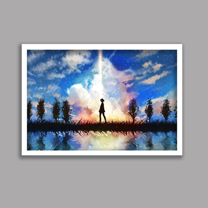 تابلو مدل انیمه Your Name کد LA-G10488