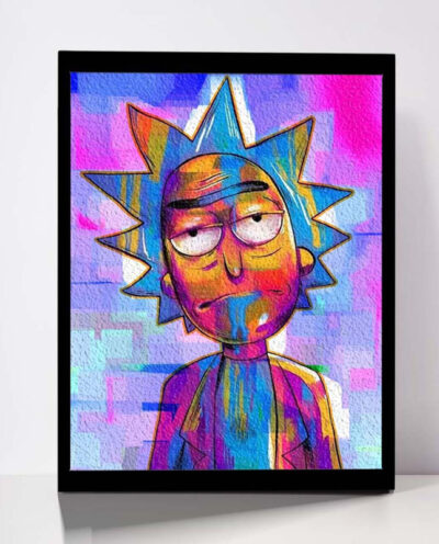 تابلو مدل Rick Morty کد F-1054