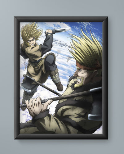 تابلو مدل انیمه تورکل تورفین وینلند ساگا Thorkell Thorfinn Vinland Saga anime 01