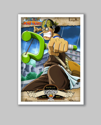 تابلو مدل انیمه وان پیس One Piece کد LA-G10832
