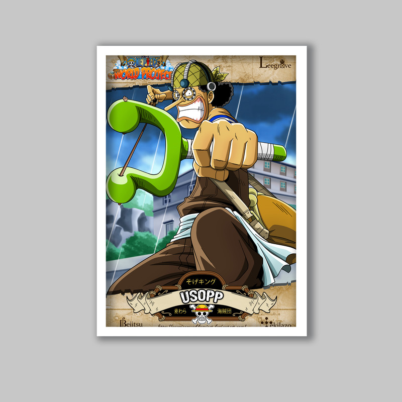 تابلو مدل انیمه وان پیس One Piece کد LA-G10832