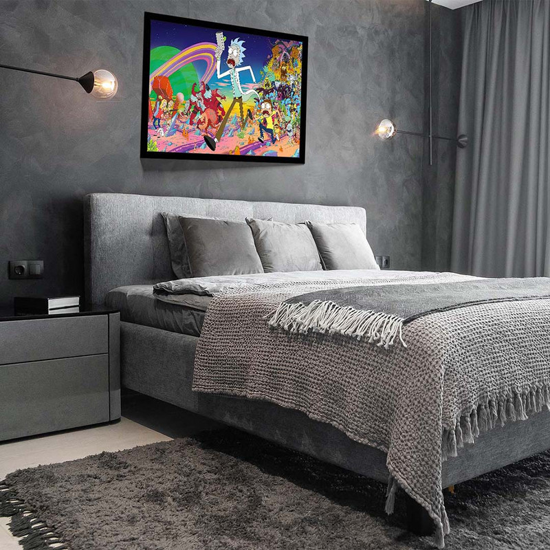 تابلو مدل rick and morty کد F-15028 - Image 4