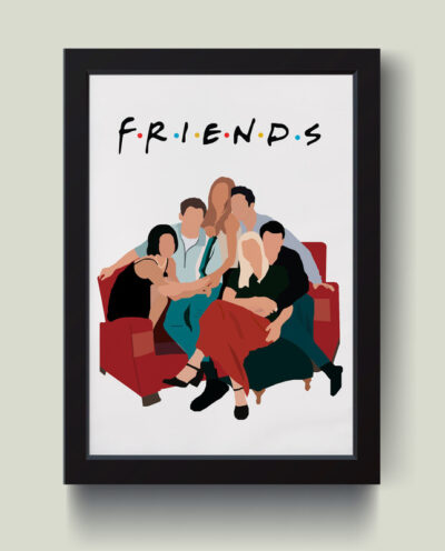 تابلو مدل فرندز Friends کد m2486-w