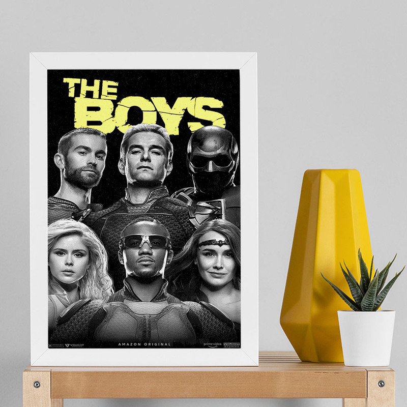 تابلو صبا طرح مدل The Boys کد MJ13157w