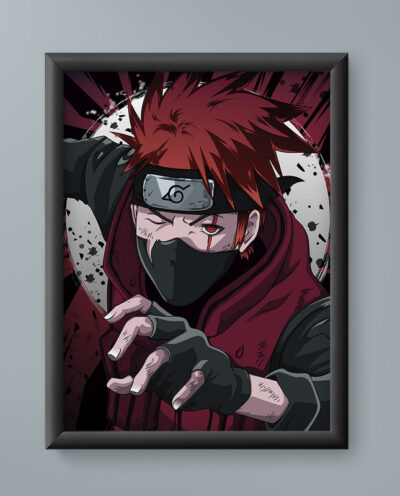 تابلو مدل کاکاشی ناروتو kakashi hatake naruto 06