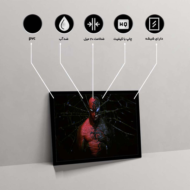 تابلو مدل spider man کد F-17026 - Image 10