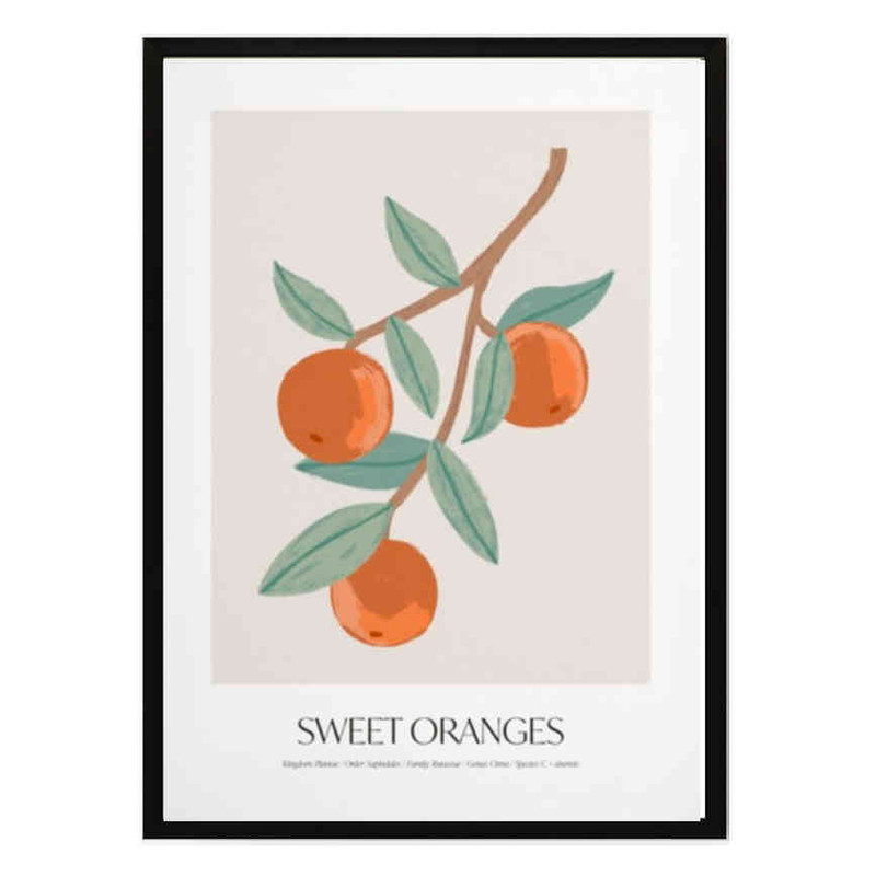 تابلو مدل Orange fruit کد 248901718