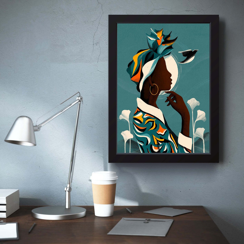 تابلو مدل مینیمال Peace کدm2409-b - Image 4