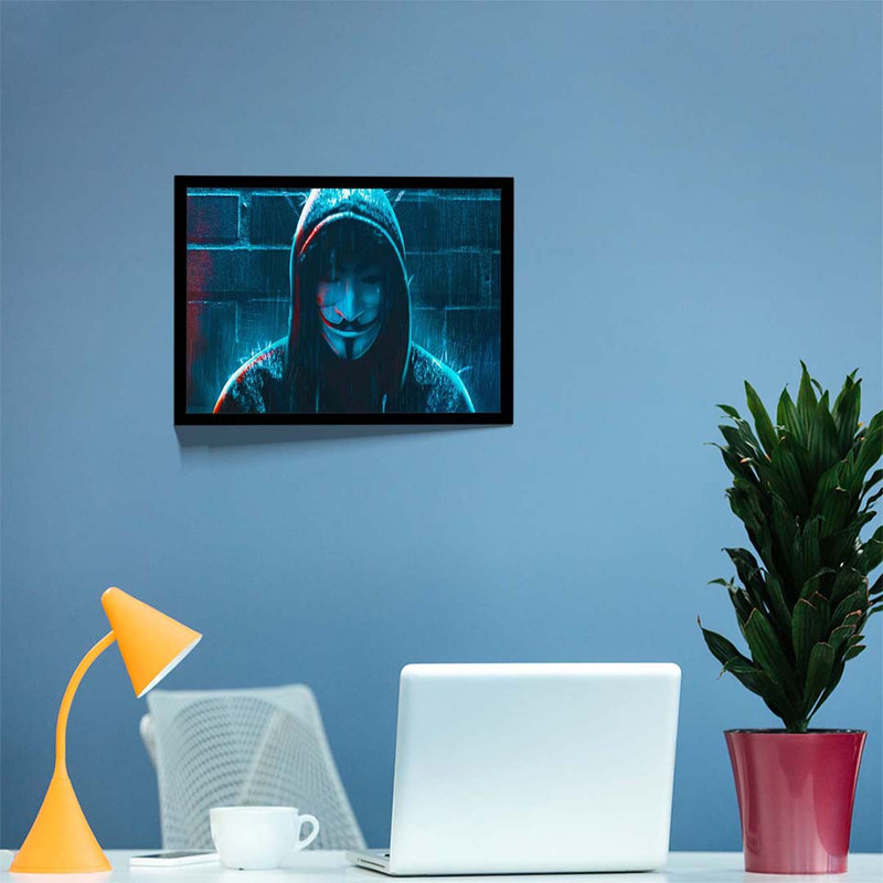 تابلو مدل anonymus my identity کد F-10030 - Image 9