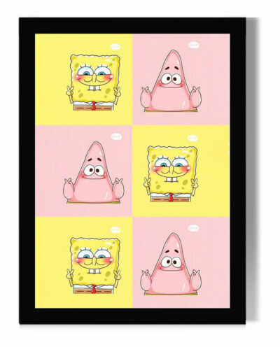 تابلو مدل دیواری طرح انیمیشن باب اسفنجی SpongeBob کد FD268