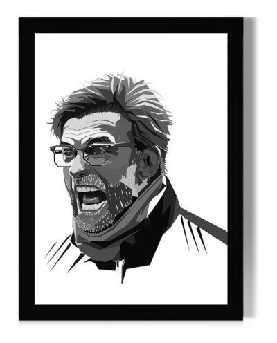 تابلو مدل دیواری طرح یورگن کلوپ Jrgen Klopp کد FD562