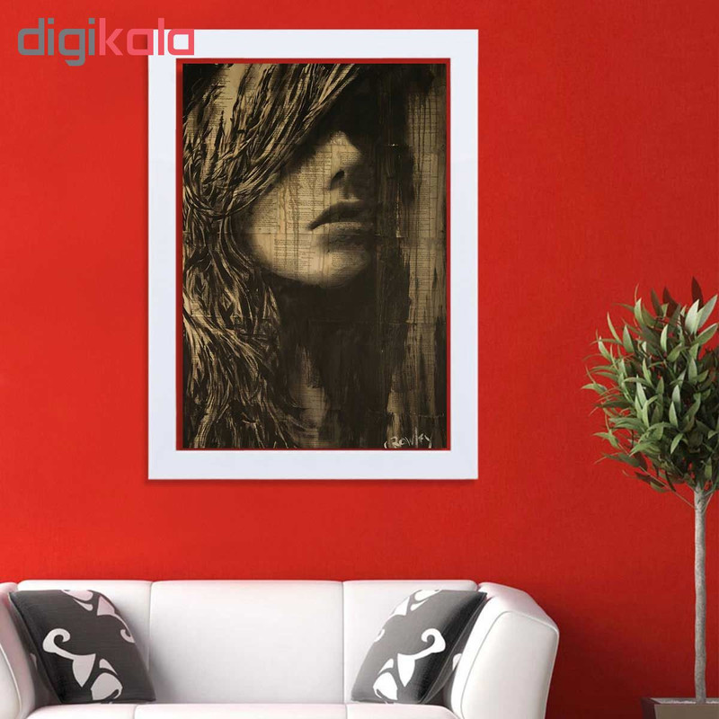 تابلو گالری استاربوی طرح پرتره دختر مدل هنری HL315 - Image 2