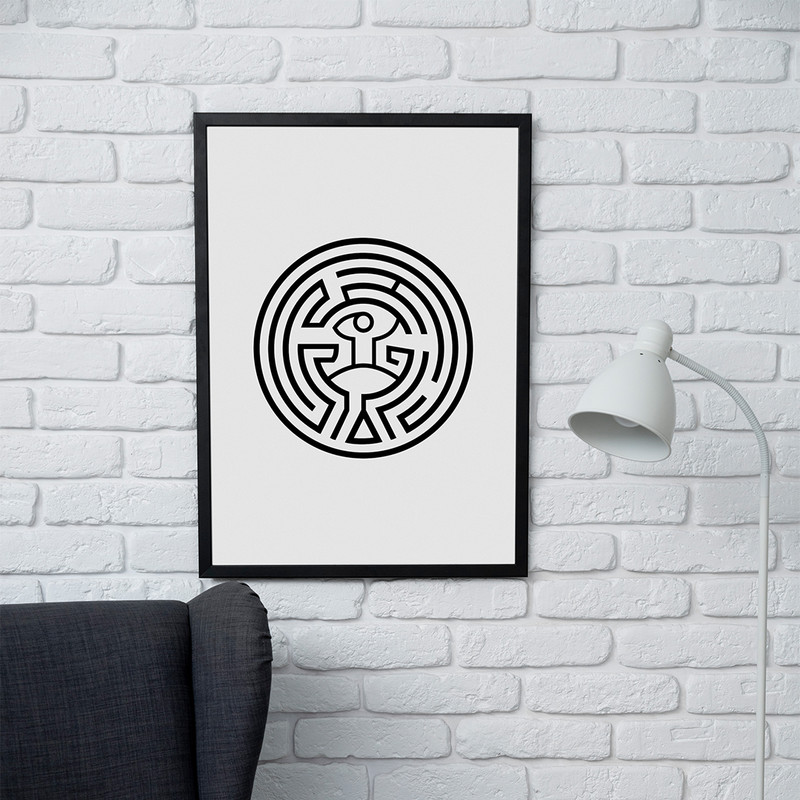 تابلو مدل دیواری طرح سریال وست ورلد Westworld کد FD257 - Image 2
