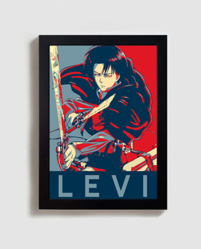 تابلو مدل اتک آن تایتان لیوای attack on titan levi BL90
