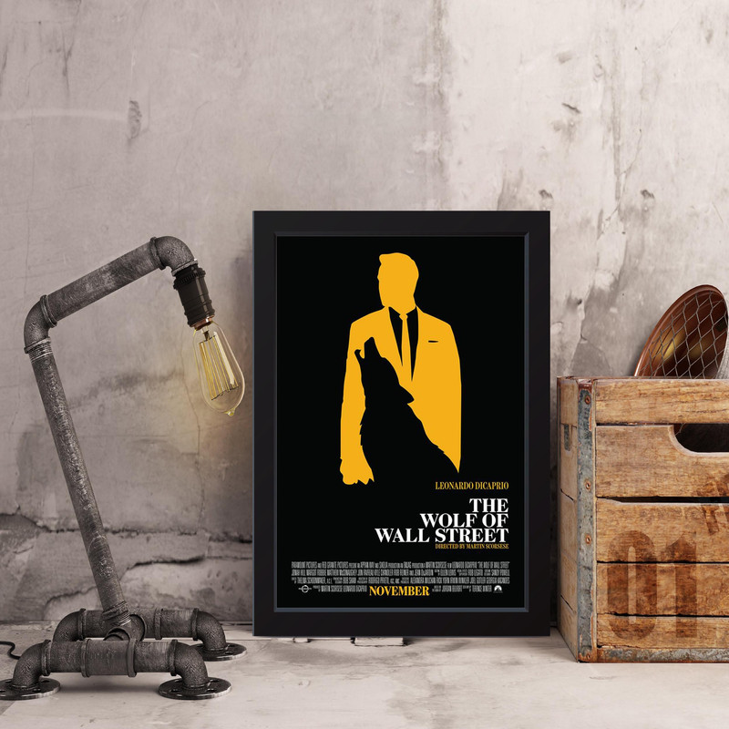تابلو مدل Wolf of the wallstreet کد MJ131332 - Image 2