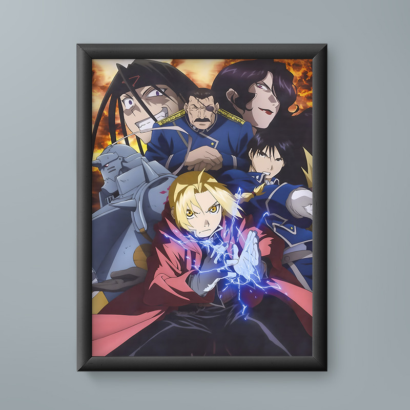 تابلو مدل انیمه فول متال آلکمیست 27 Fullmetal Alchemist anime