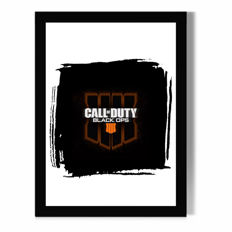 تابلو مدل دیواری طرح بازی Call Of Duty کد FD284
