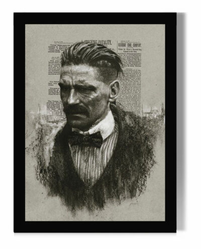 تابلو مدل دیواری طرح آرتور Arthur سریال پیکی بلایندرز Peaky Blinders کد FD220