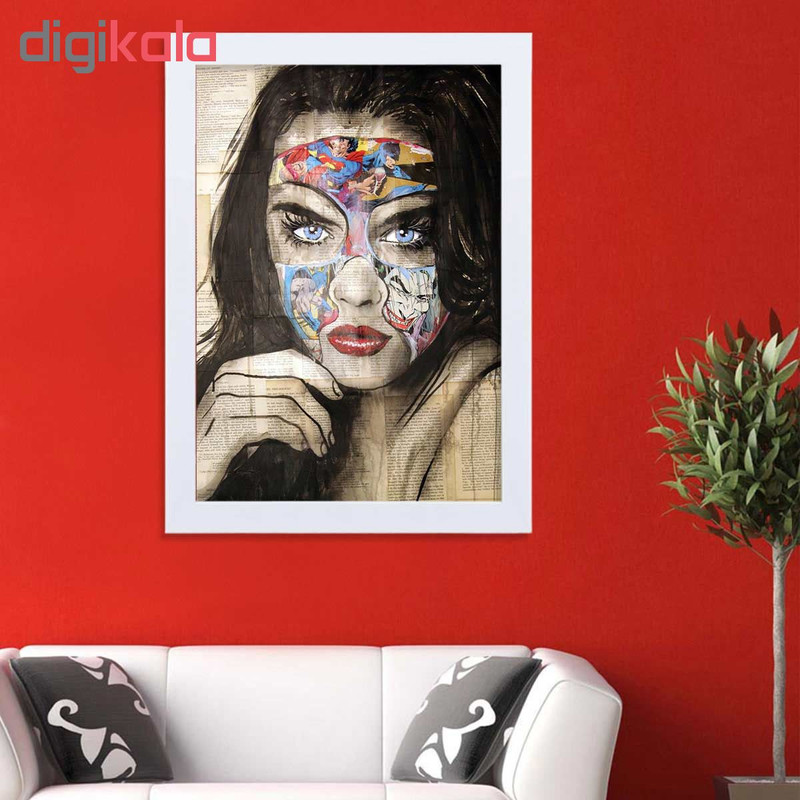 تابلو گالری استاربوی طرح پرتره دختر مدل هنری HL266 - Image 2