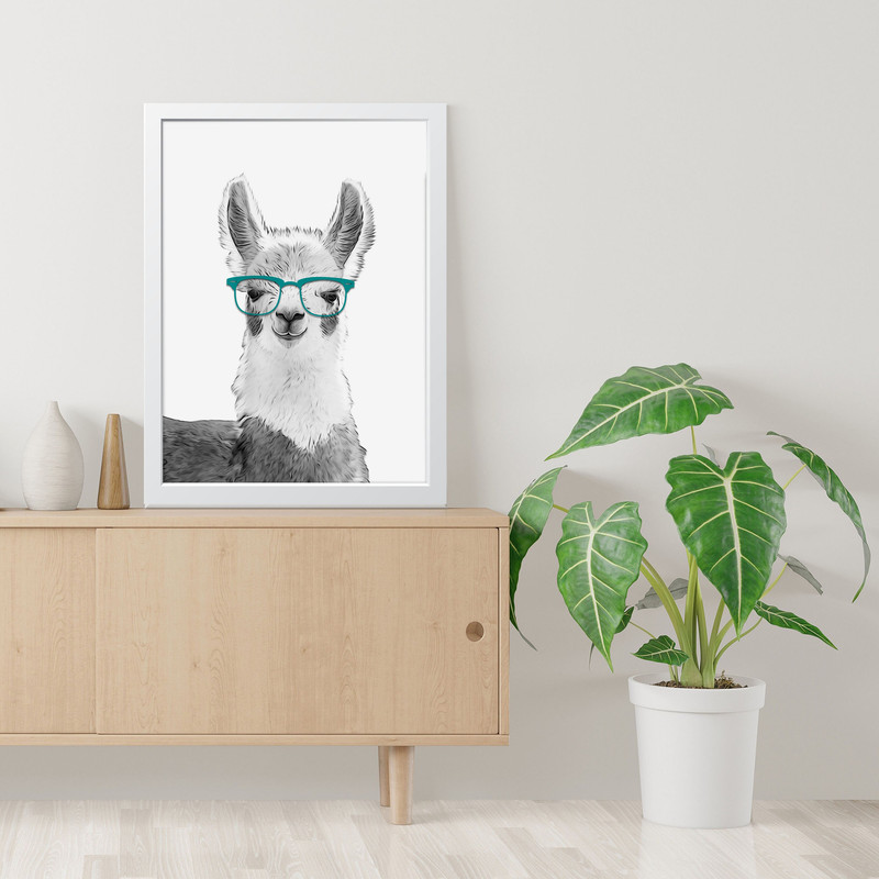 تابلو مدل لاما Llama کدm2586-w - Image 4