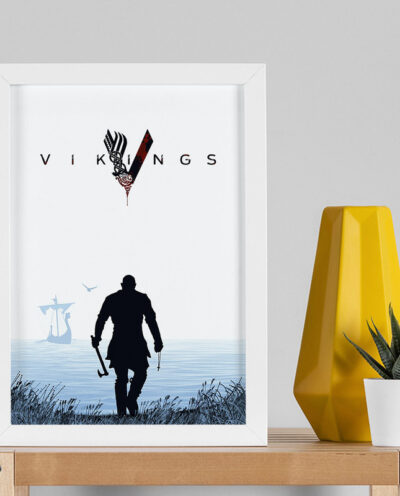 تابلو صبا طرح مدل دکوراتیو Vikings کد G1035w