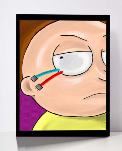 تابلو مدل Rick Morty کد F-1044