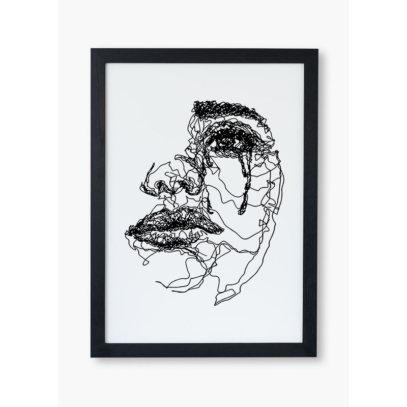تابلو صبا طرح مدل پرتره آرت TB01 - Image 2