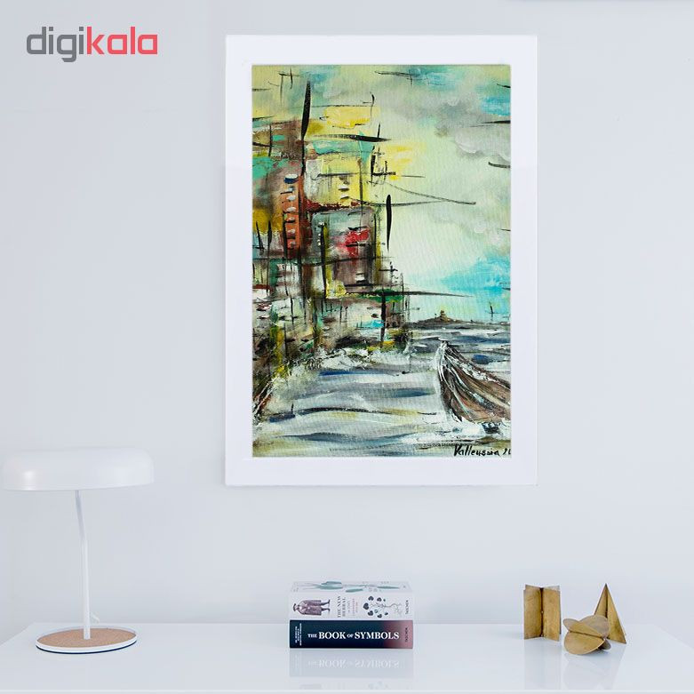 تابلو گالری استاربوی طرح ساحل رودخانه مدل هنری 53 - Image 2