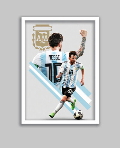 تابلو مدل لیونل مسی Lionel Messi کد LA-G10554