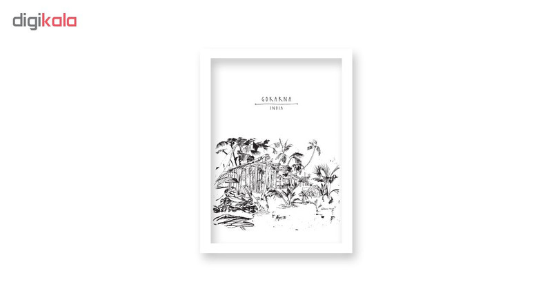 تابلو هیلما گالری کد HAP1826 WHITE - Image 2