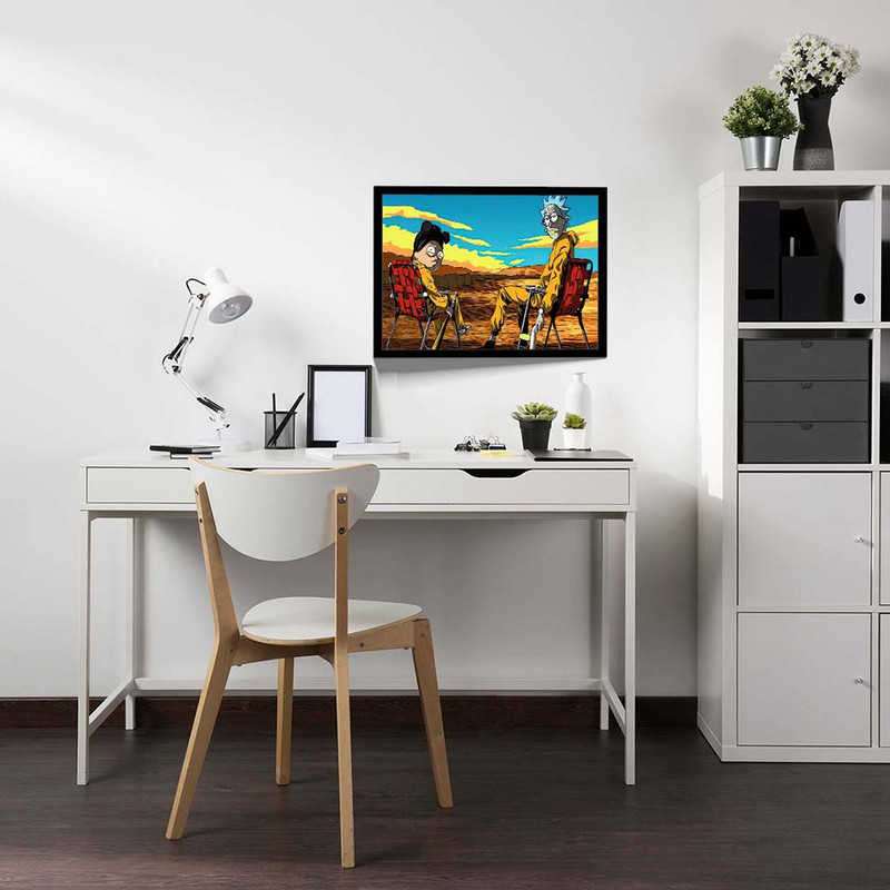 تابلو مدل rick and morty کد F-15029 - Image 2