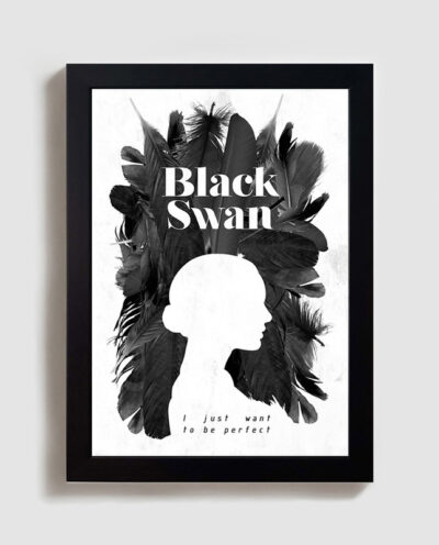 تابلو مدل فیلم قوی سیاه black swan B378