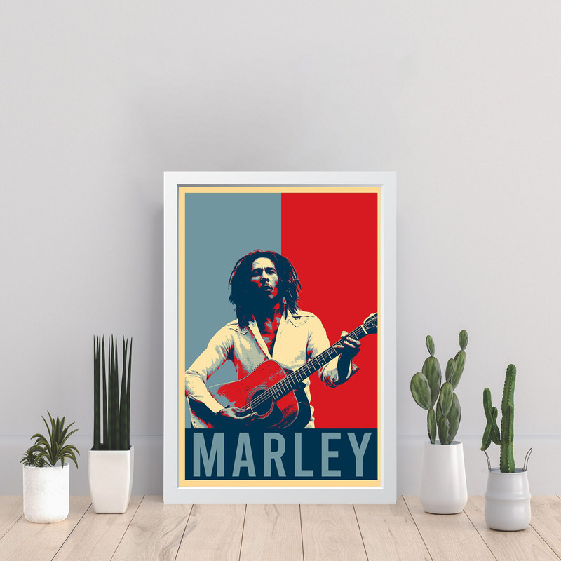 تابلو مدل باب مارلی Bob marly کدS1509-w - Image 4