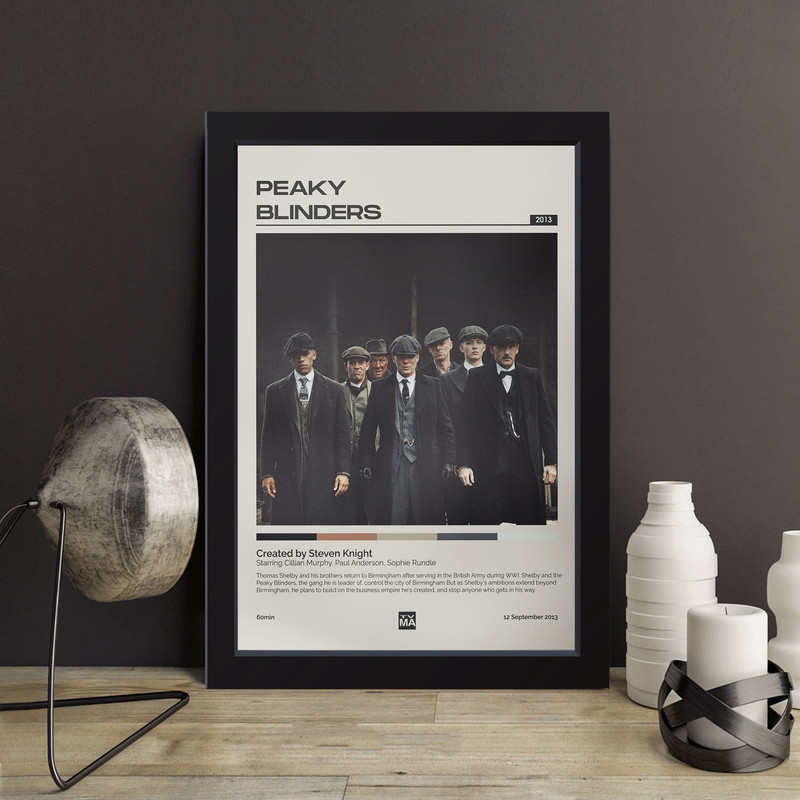 تابلو مدل Peaky Blinders کد Q2226 - Image 2