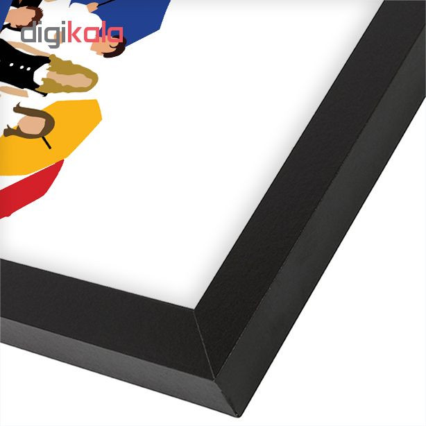 تابلو وتاگالری طرح سریال فرندز کد f025sb - Image 3