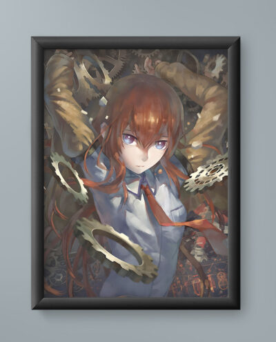 تابلو مدل انیمه کوریسو ماکیسه اشتاینز گیت Kurisu Makise SteinsGate anime 15