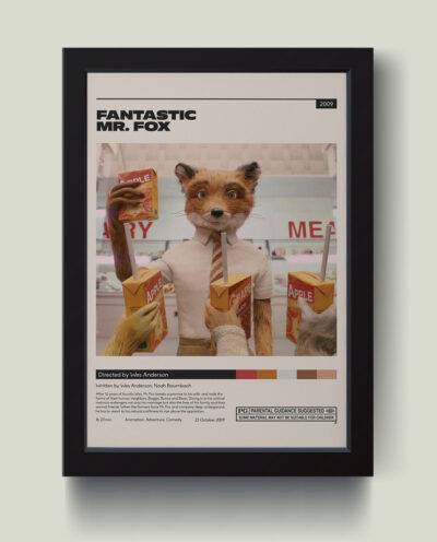 تابلو مدل Fantastic Mr.Fox کدQ2642