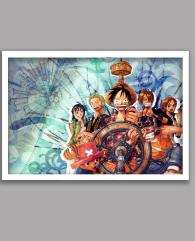تابلو مدل انیمه وان پیس One Piece کد LA-G10494