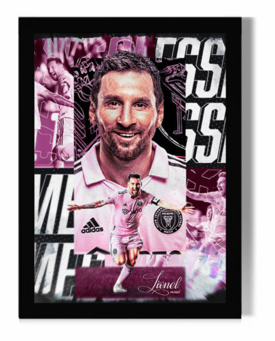تابلو مدل دیواری طرح مسی Messi کد FD502