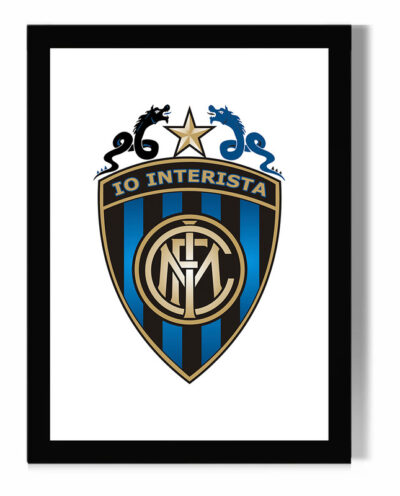 تابلو مدل دیواری طرح اینتر میلان Inter Milan کد FD582