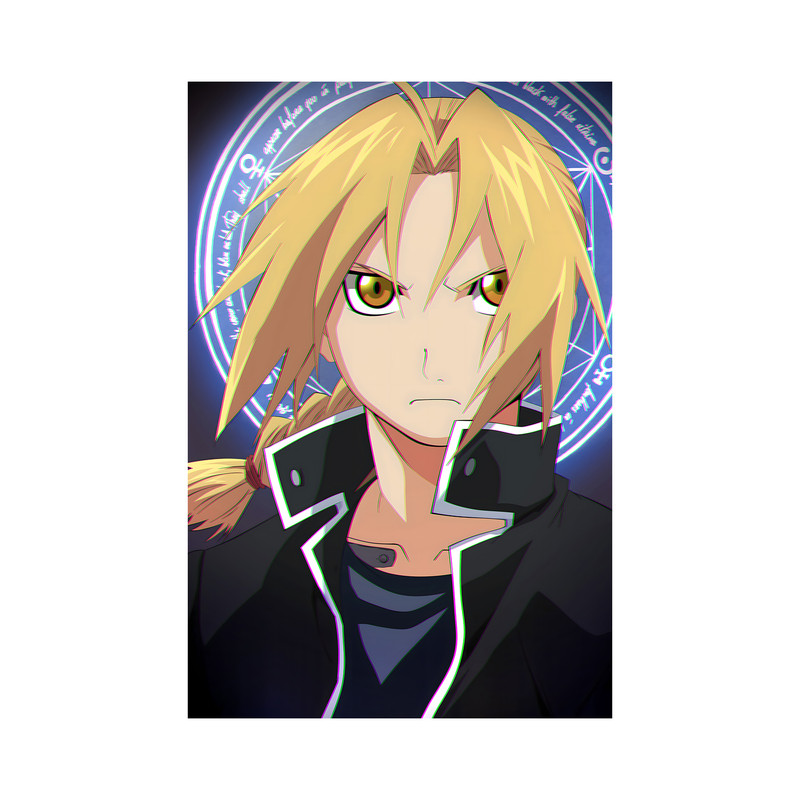 تابلو مدل انیمه ادوارد الریک فول متال آلکمیست 14 Edward Elric Fullmetal Alchemist anime - Image 2