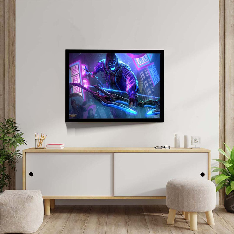 تابلو مدل smite neon hero کد F-17011 - Image 4