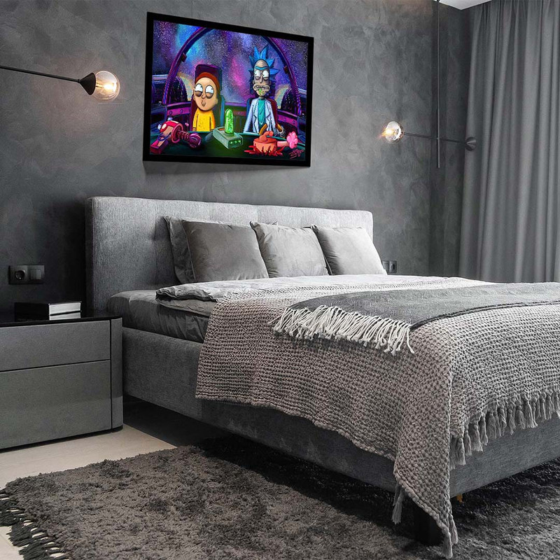 تابلو مدل rick and morty کد F-15031 - Image 8