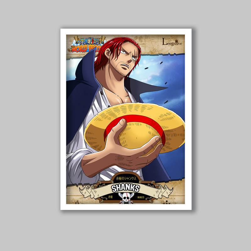 تابلو مدل انیمه وان پیس One Piece کد LA-G10827