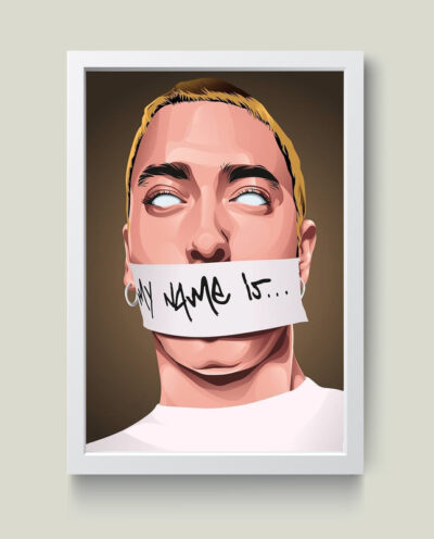 تابلو مدل امینم Eminem کد G11-38