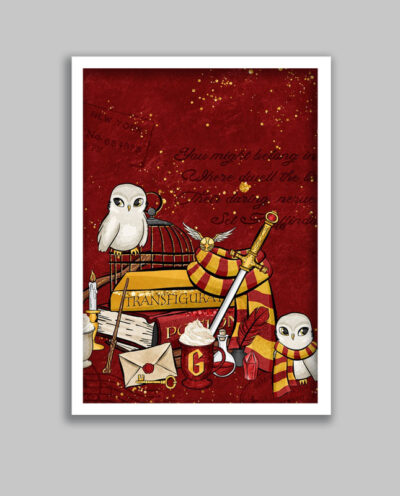 تابلو مدل هری پاتر Harry Potter کد LA-G10612