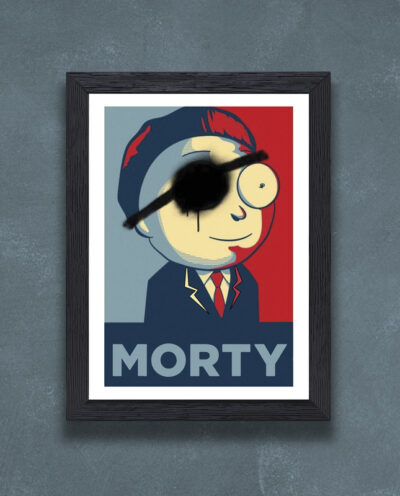 تابلو طرح Rick and Morty مدل PrRckMt3b