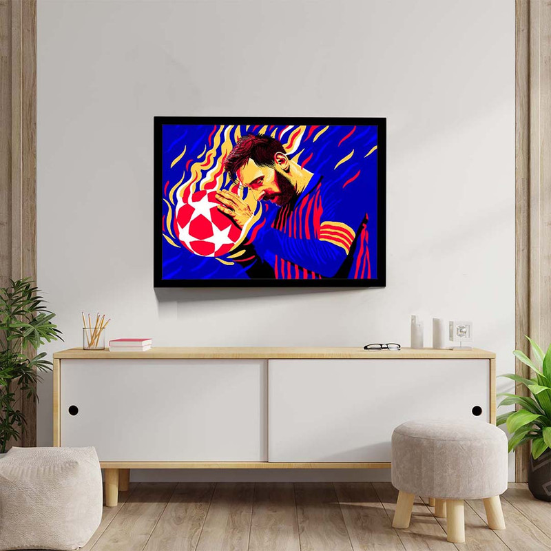تابلو مدل messi کد F-10014 - Image 4