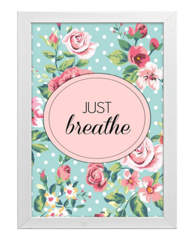 تابلو طرح just breath کد t3
