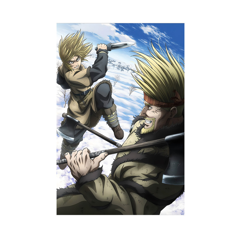 تابلو مدل انیمه تورکل تورفین وینلند ساگا Thorkell Thorfinn Vinland Saga anime 01 - Image 2